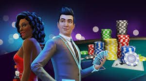 Baccarat with live dealer feed SA Gaming baccarat dealer close-up on mobile screen